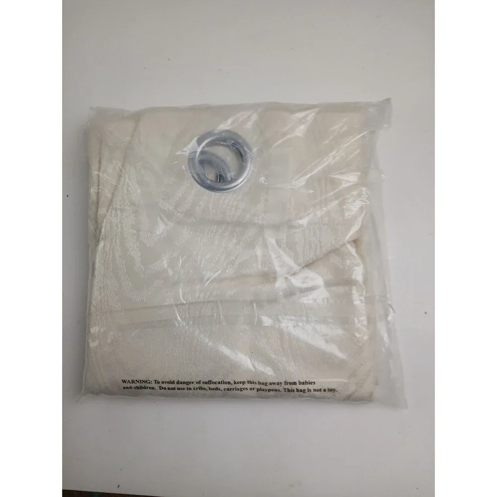 Lichtenberg Clean Window Woodgrain Semi-Sheer Grommet Curtain 50x96 #CT21